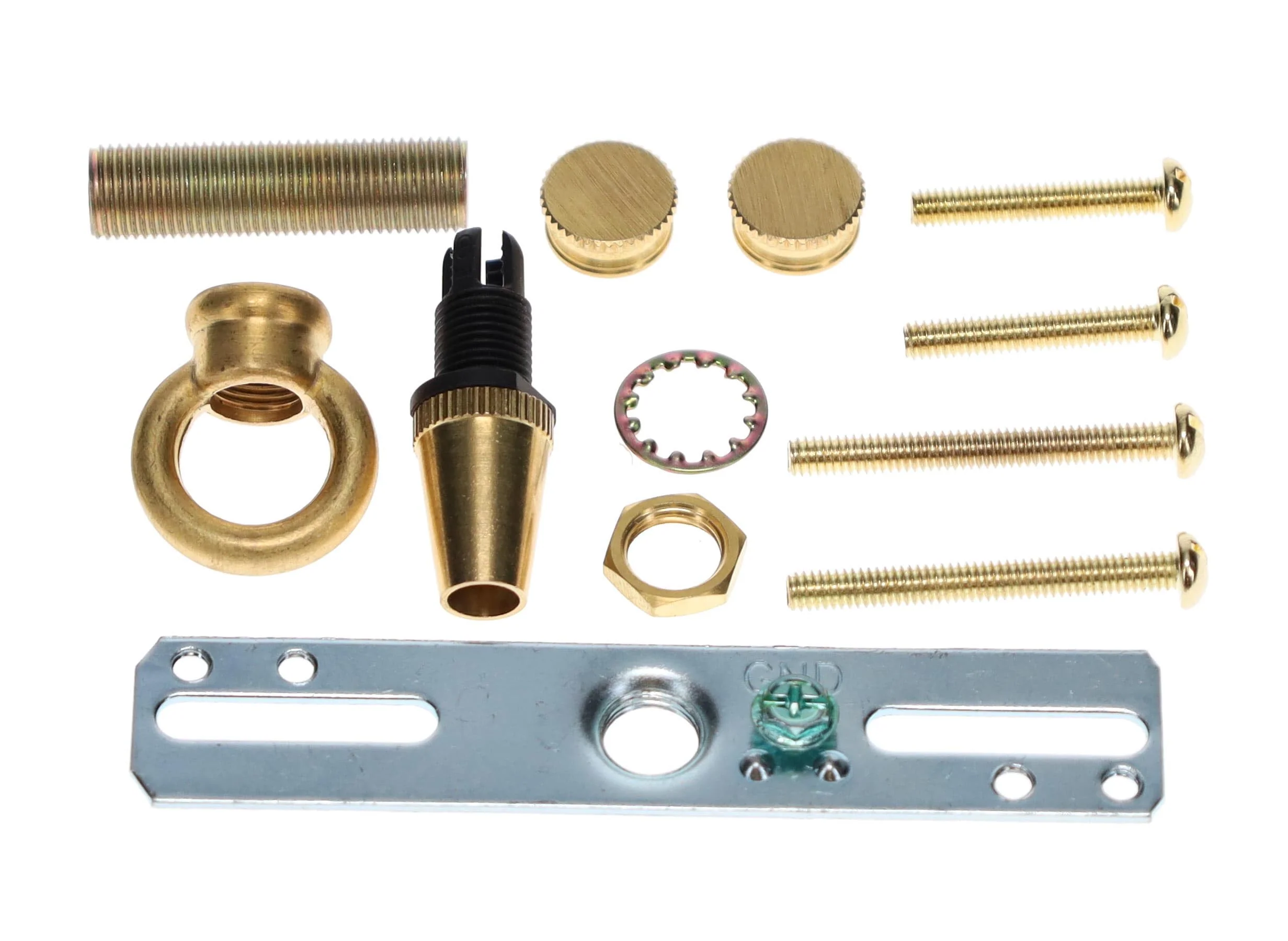 4-3/4" Diam Flat Disk Style Versatile Die Cast Brass Ceiling Canopy with Mounting Hardware (11434U) - Image 2