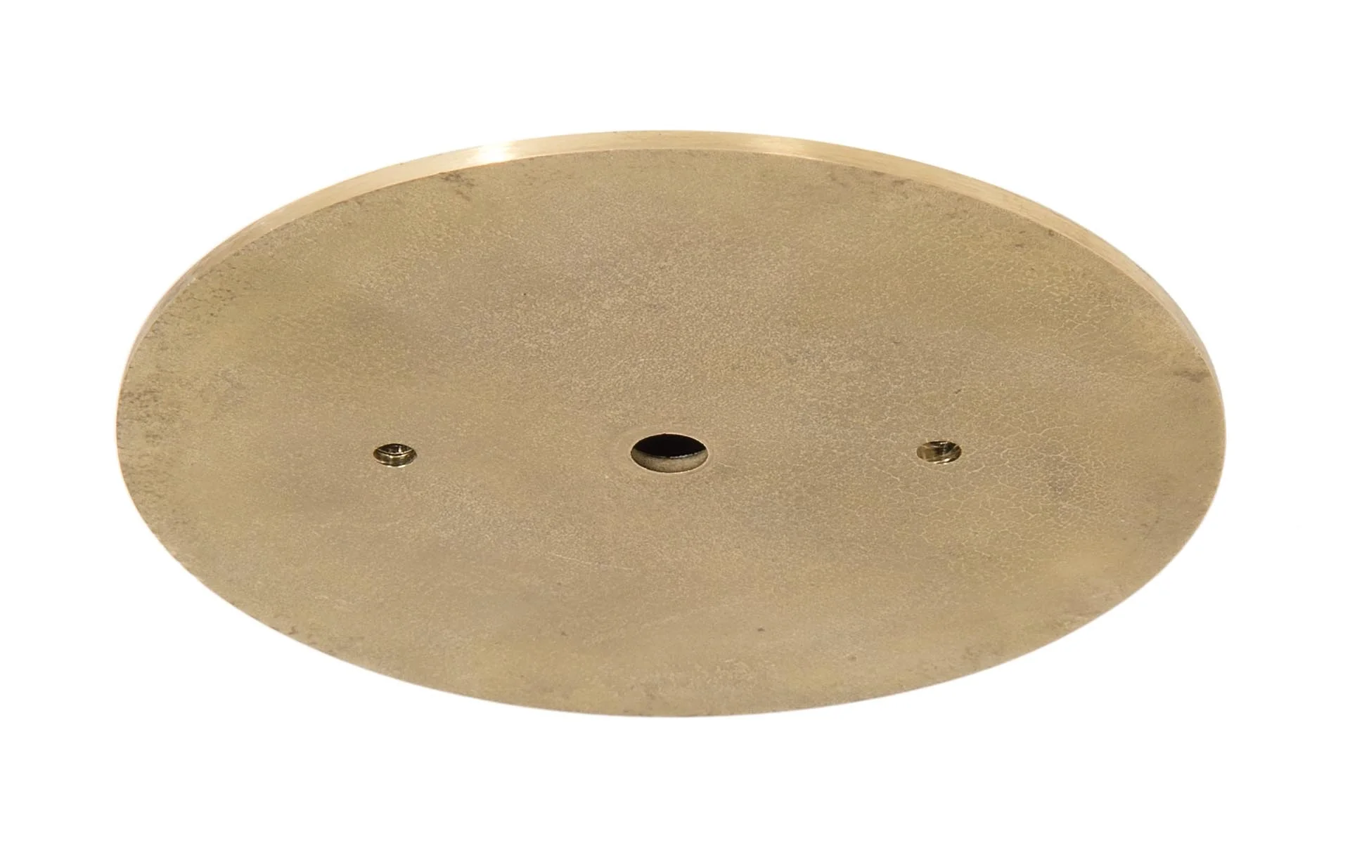 4-3/4" Diam Flat Disk Style Versatile Die Cast Brass Ceiling Canopy with Mounting Hardware (11434U) - Image 4