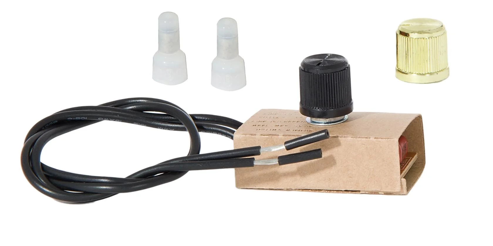 Full Range Table Lamp Dimmer Switch Replacement Kit, 12 Inch Wire Leads (48470K)