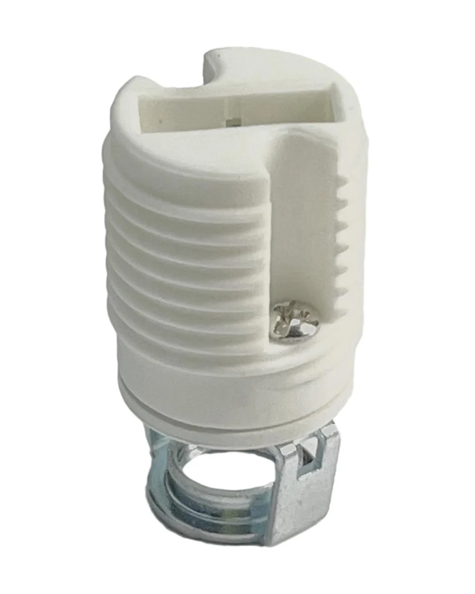 G9 Eternal Threaded Porcelain Socket, Push In Terminals, 3/4" Dia., 1/8 IP (47732)
