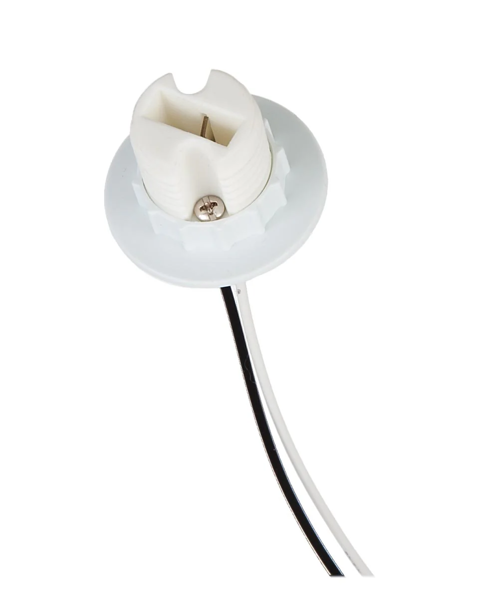 G9 External Threaded Porcelain Socket with Threaded Ring, 3/4" Dia., 1/8 IP (47733) - Image 2
