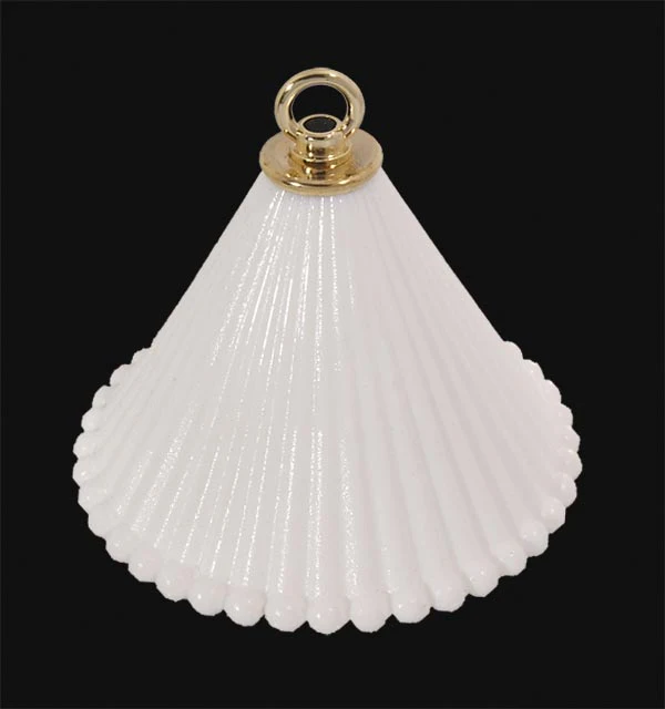 Glass Smoke Bell For Hanging Lamps (17985)