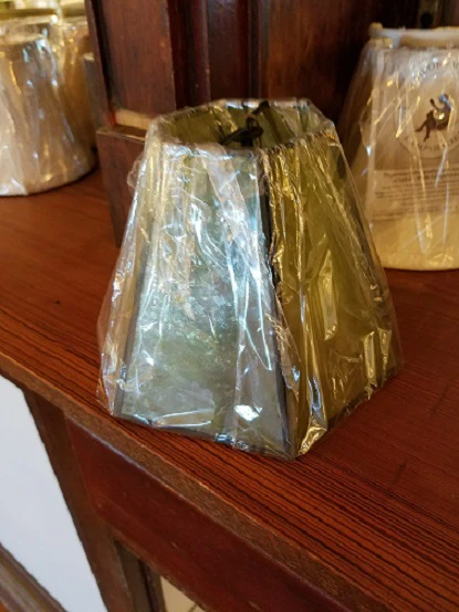 Green Mica Panel Small Hexagon Shade (00751G) - Image 2