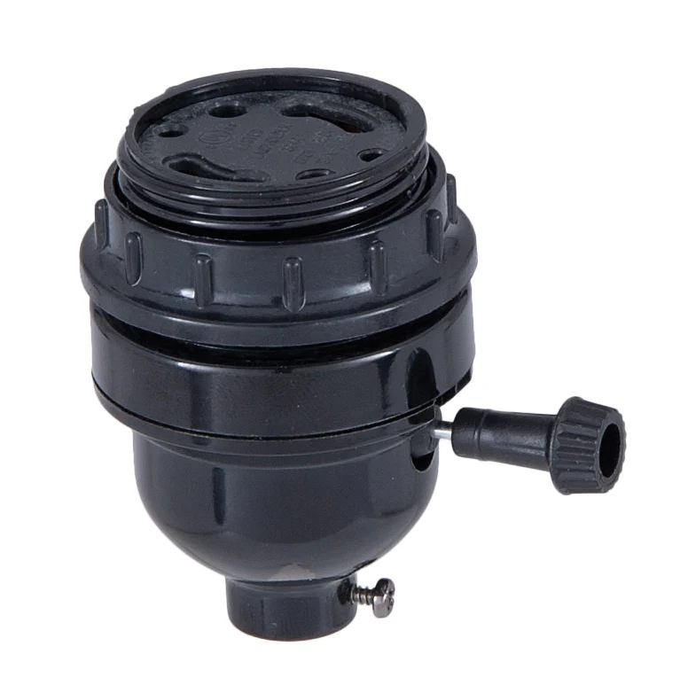 Gu-24 Phenolic 4-Piece Turn Knob Socket (47608)