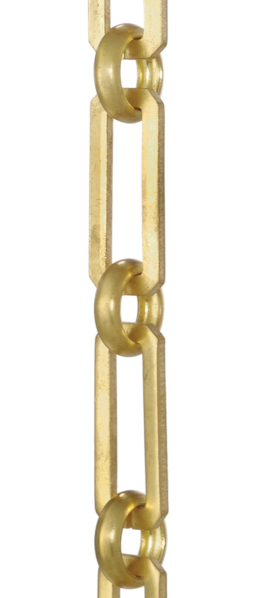 Hand Made Solid Brass Rectangular-shape Chain (12959)