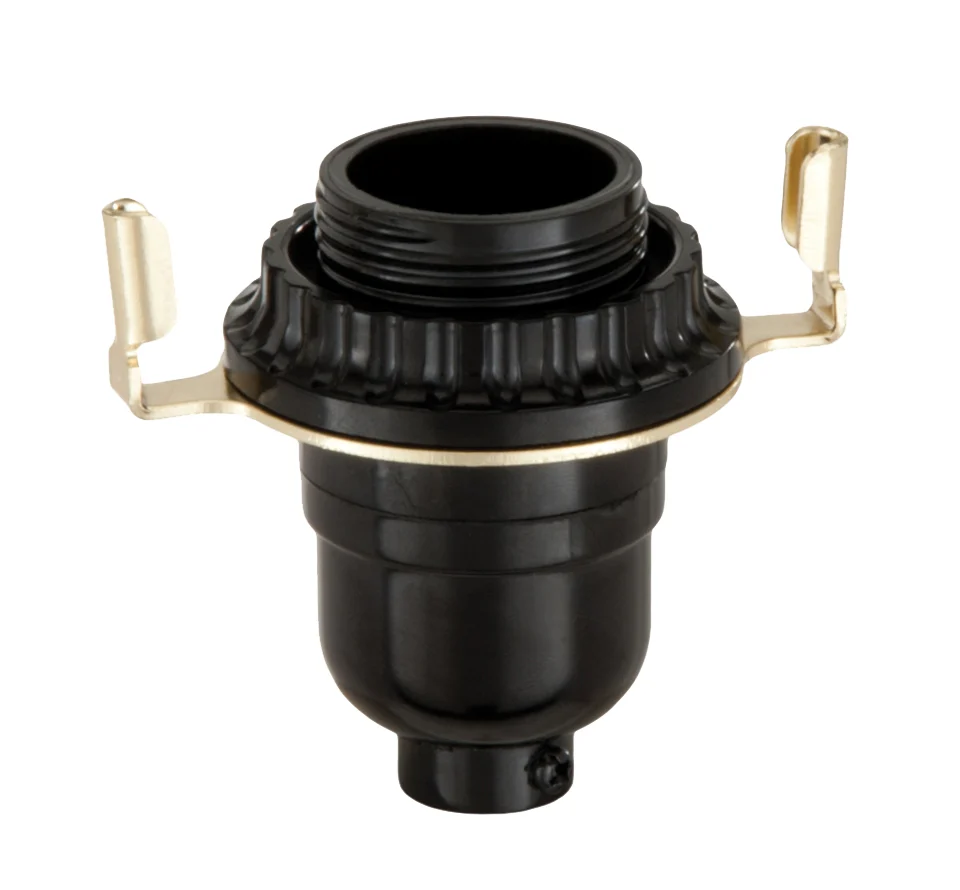 Slip UNO Adapter Harp Base for Phenolic Sockets, Brass Plated (12774) - Image 2