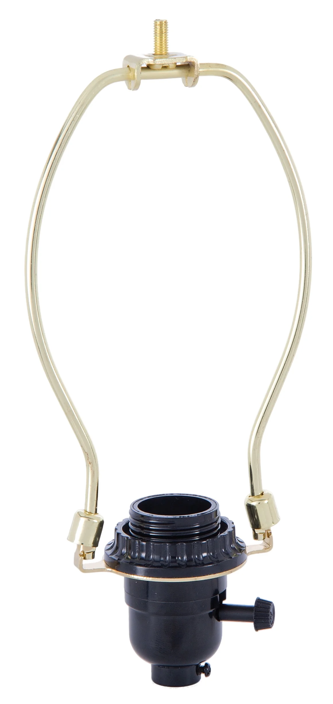 Slip UNO Adapter Harp Base for Phenolic Sockets, Brass Plated (12774) - Image 3
