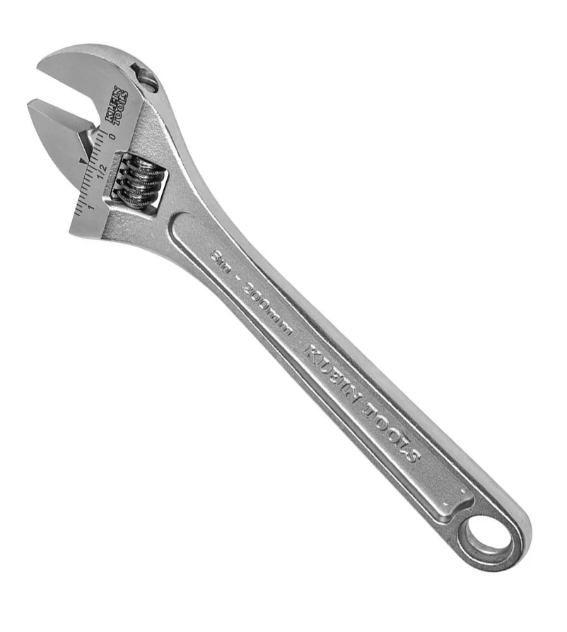 Klein Tools 8" (203 mm) Adjustable Wrench (99116)