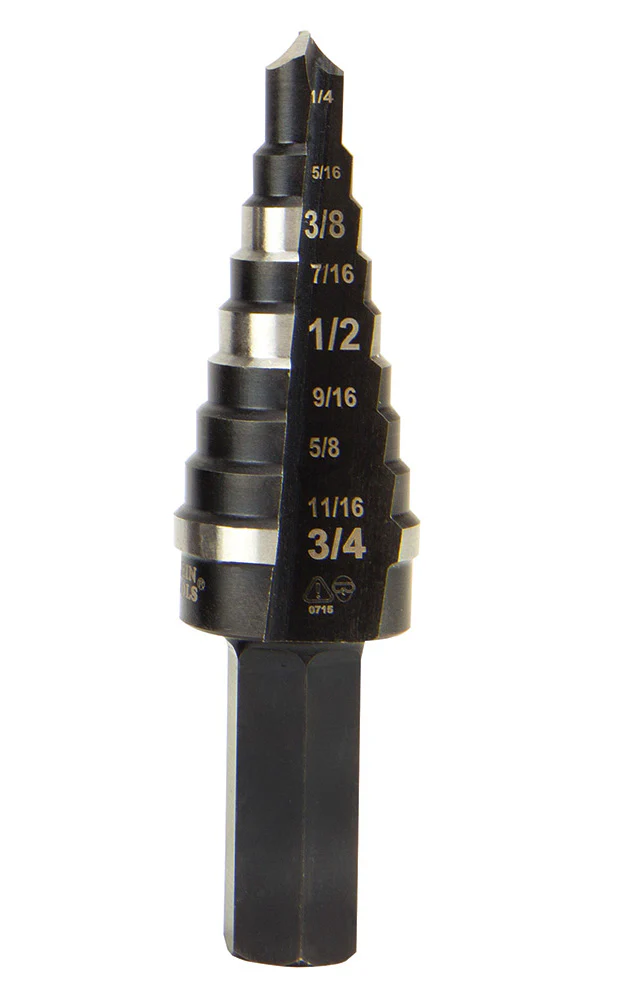 Klein Tools Step Drill Bit #3 - Double-Fluted (99110)