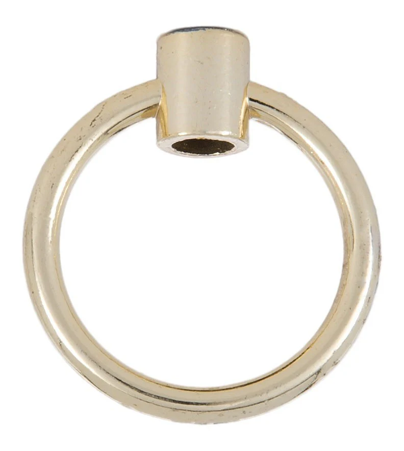 Large 2 Inch Cast Loop with Brass Plating (21110)