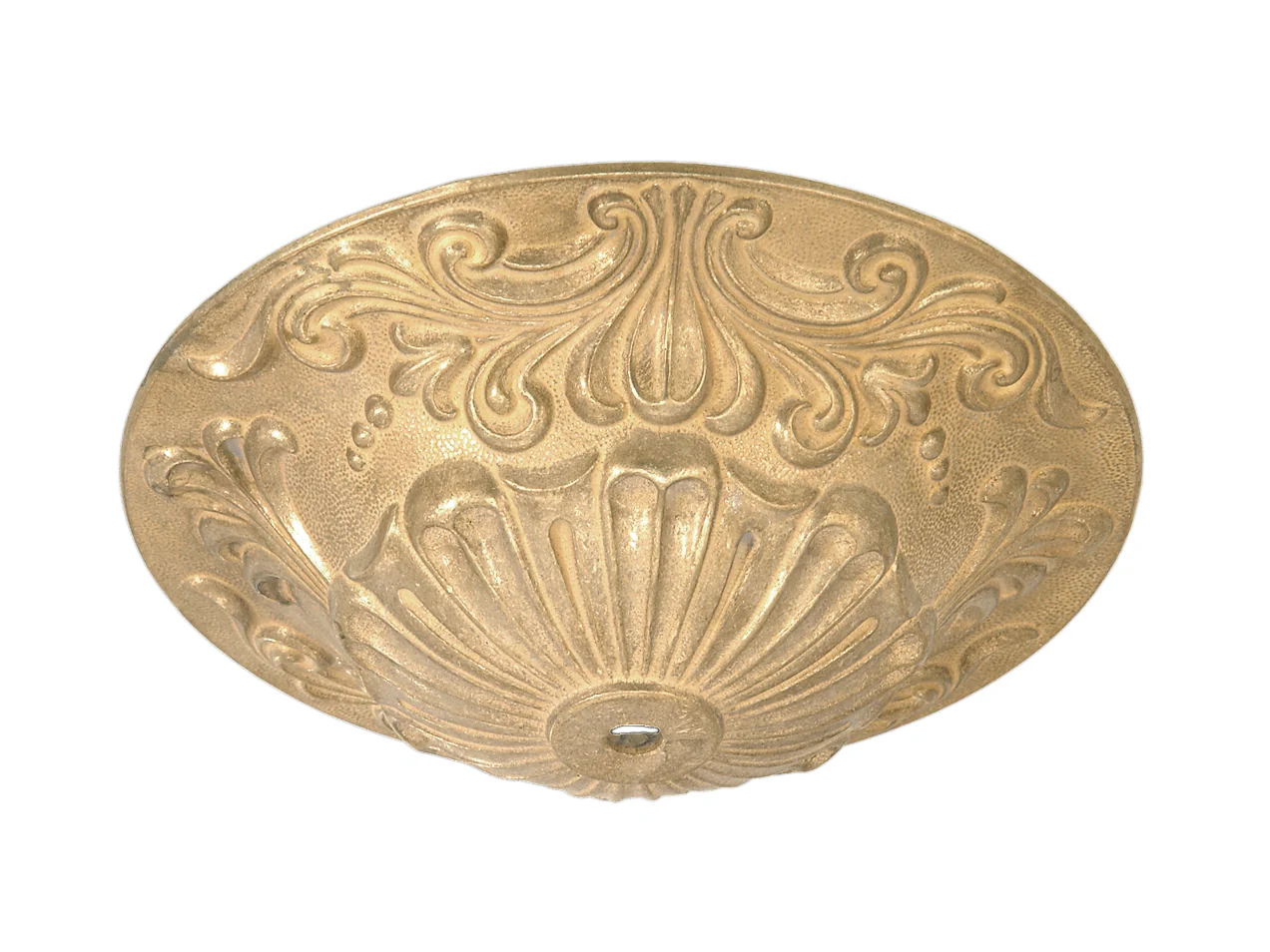 Large Cast Brass Canopy, 7 7/8" dia. (11856U)