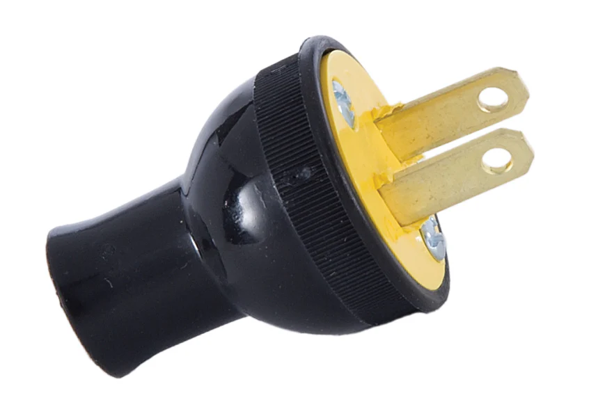 Large Cooper Brand Cord Plug for Large Round Wire (48558)