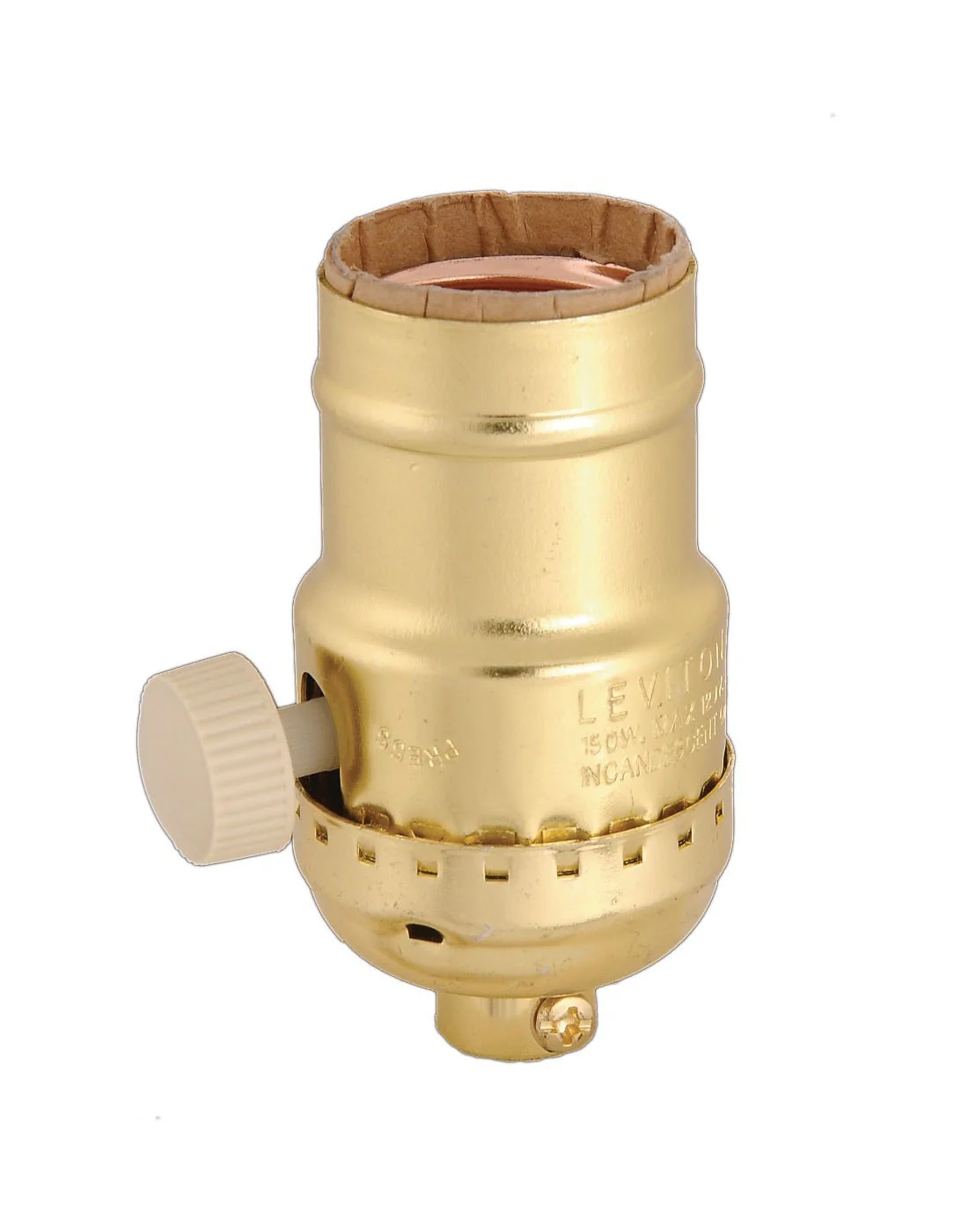 Leviton Brand, FAT BOY Lamp Socket w/Full Range Dimmer (40120)