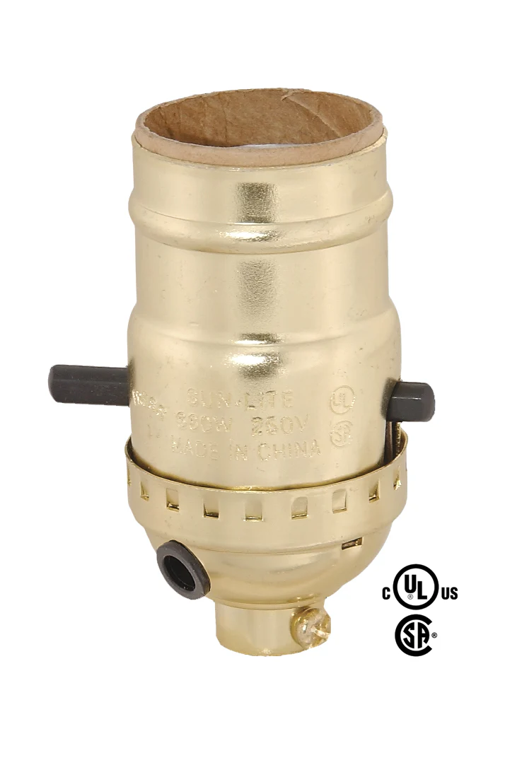 Make-a-Lamp Socket Kit With Brass Flange (30553F10) - Image 5