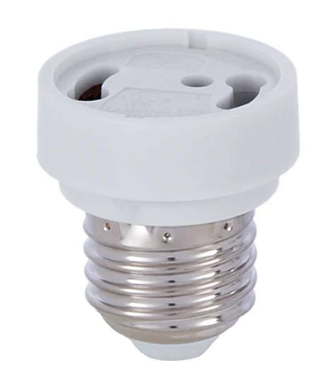 Medium Base (E26) to GU-24 Socket Reducer With Locking Function (48707)