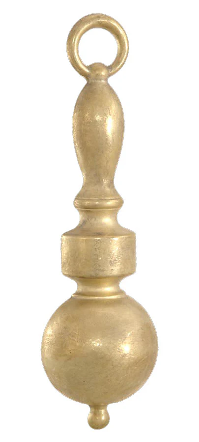 Medium-Size Colonial Style Cast Brass Back Plate (10841U)