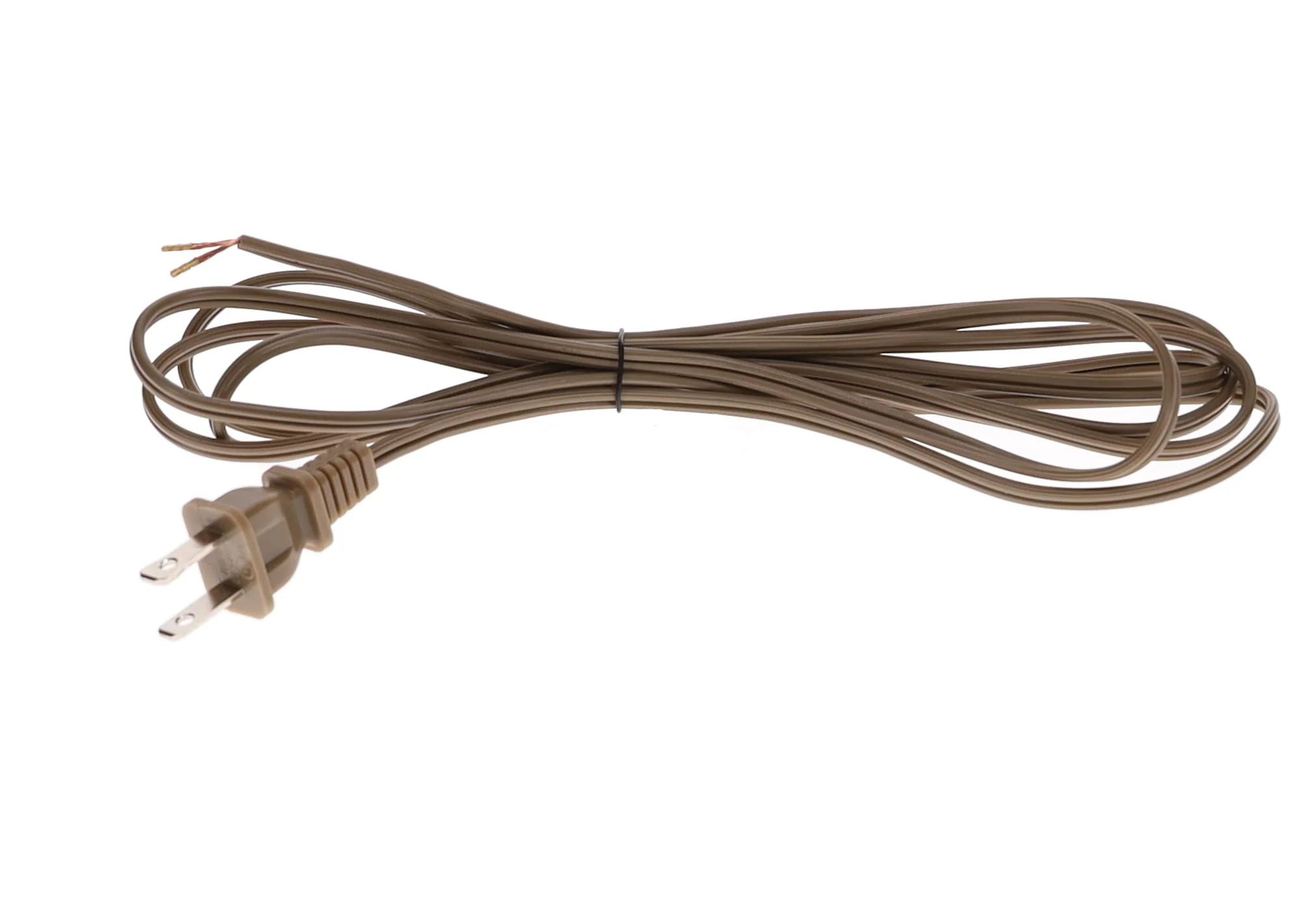 Matte Gold 18/2 SPT-1 Cord Set, Choice of Length (46719) - Image 2