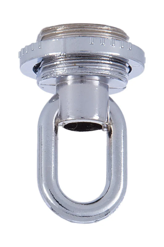 Nickel Die Cast Screw Collar Loop 1/4 F Tap (20854N)