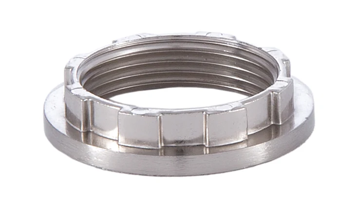 Die Cast ring for Modern Style medium-size sockets, Nickel Plated (40297N)