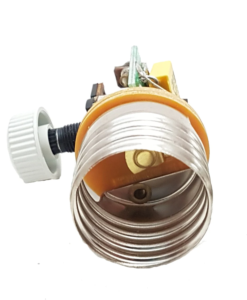 Nickel Finish Full Range Dimmer Socket (47668N) - Image 3