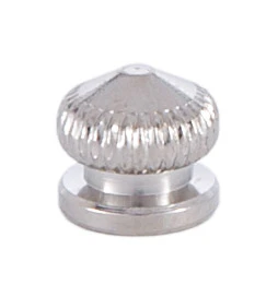 Nickel Knurled Canopy Knob 8-32 Tap (20716N)