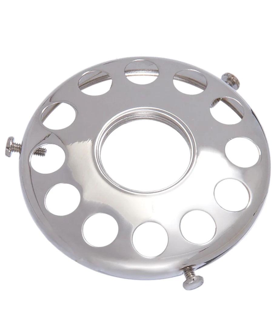 Nickel Plated 3 1/4 Inch UNO Shade Holder (10727N)