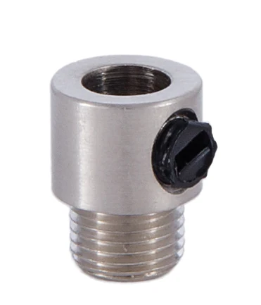 Nickel Plated Cord Grip Bushing w/Set Screw 1/8IP (26931N)