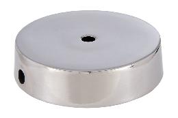 Nickel Plated Disc Brass Lamp Base, Choice of Size 4 to 6" Dia. (10059N) - Image 2