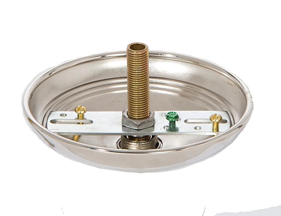 Nickel Screw Collar Ribbed Canopy Kits (11788N) - Image 4