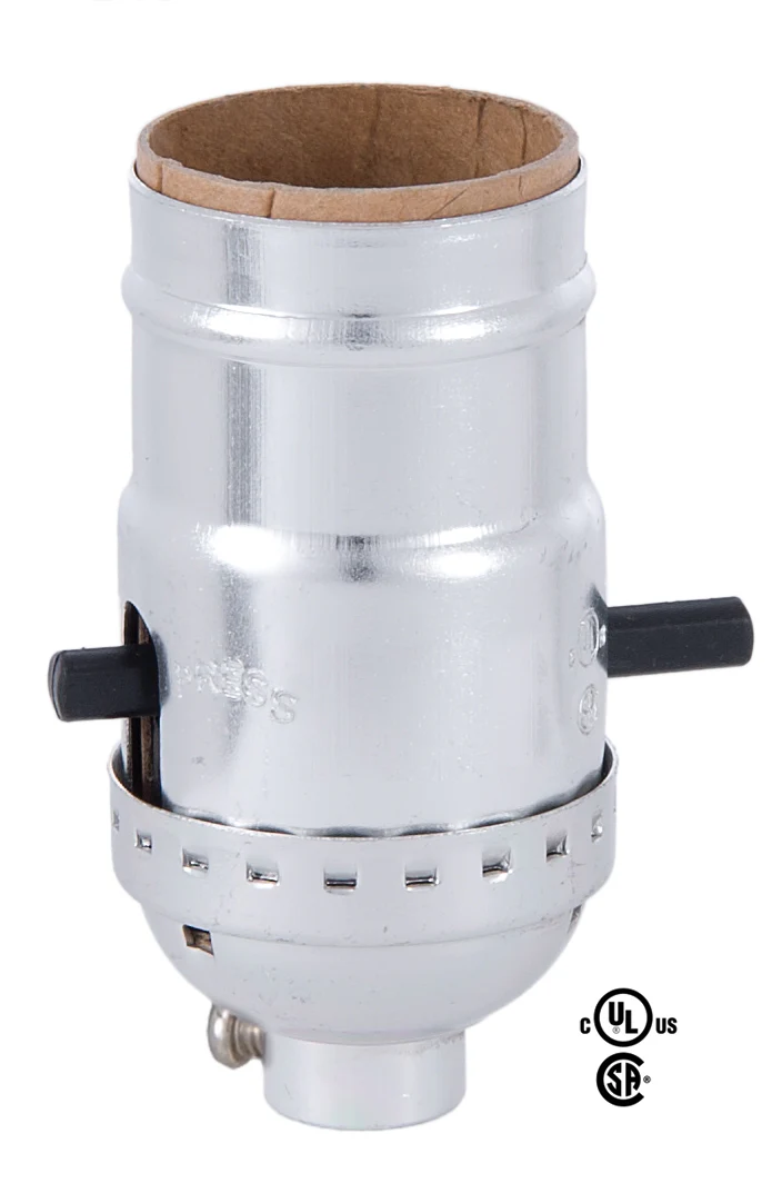 Nickel Table Lamp Wiring Kit with Push-Thru Socket (30552N10) - Image 6