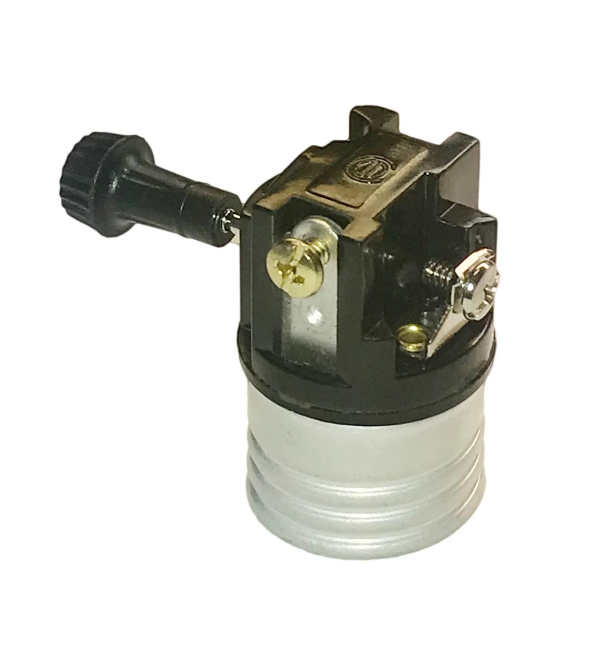 On/Off Med. Base E26 Socket Interior with short mandrel (48201i)