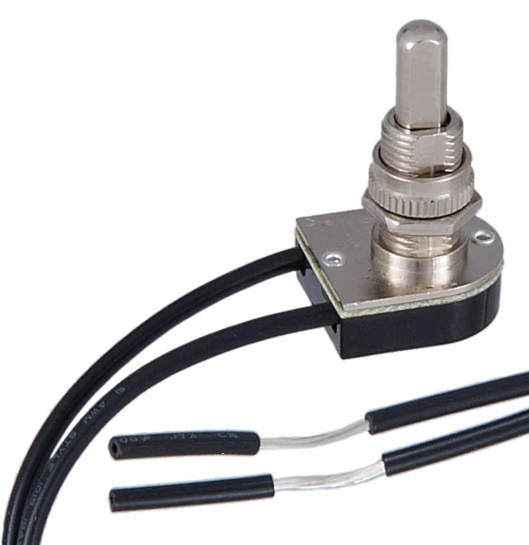 On-Off Nickel Canopy Switch (40407N)