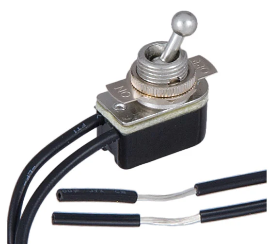 On-Off Nickel Toggle Switch (40411N)