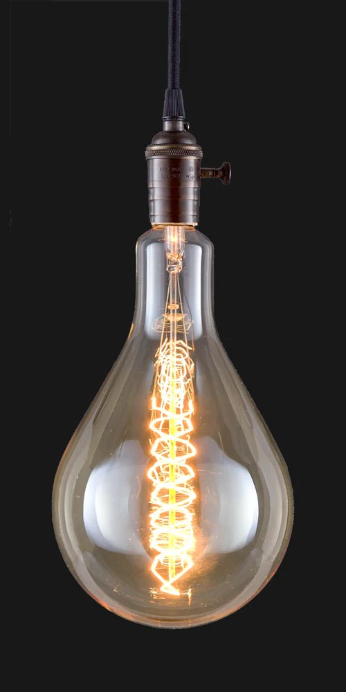 Oversized, Vintage Style PS56 Light Bulb, 11.75" Ht. (47202)