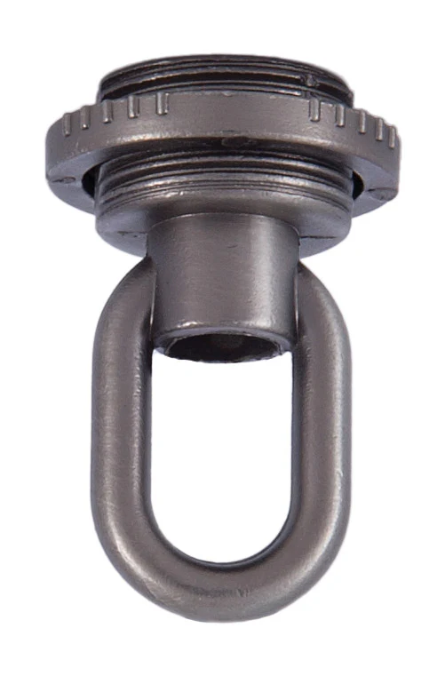 Pewter Die Cast Screw Collar Loop 1/4 F Tap (20854BP)