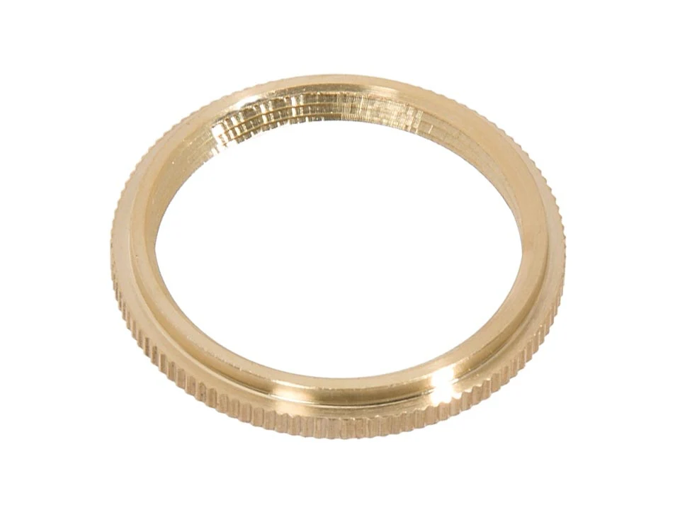 Polished, Solid Brass UNO Ring Sunlite Medium Sockets, 1-5/8 Inch Outer Diameter (40295U)