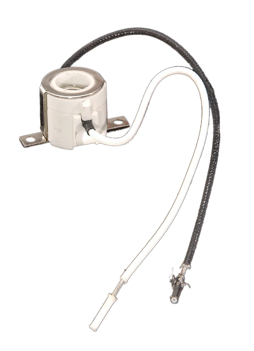 E-11 Base Mini Can Porcelain Halogen Lamp Socket (48365)