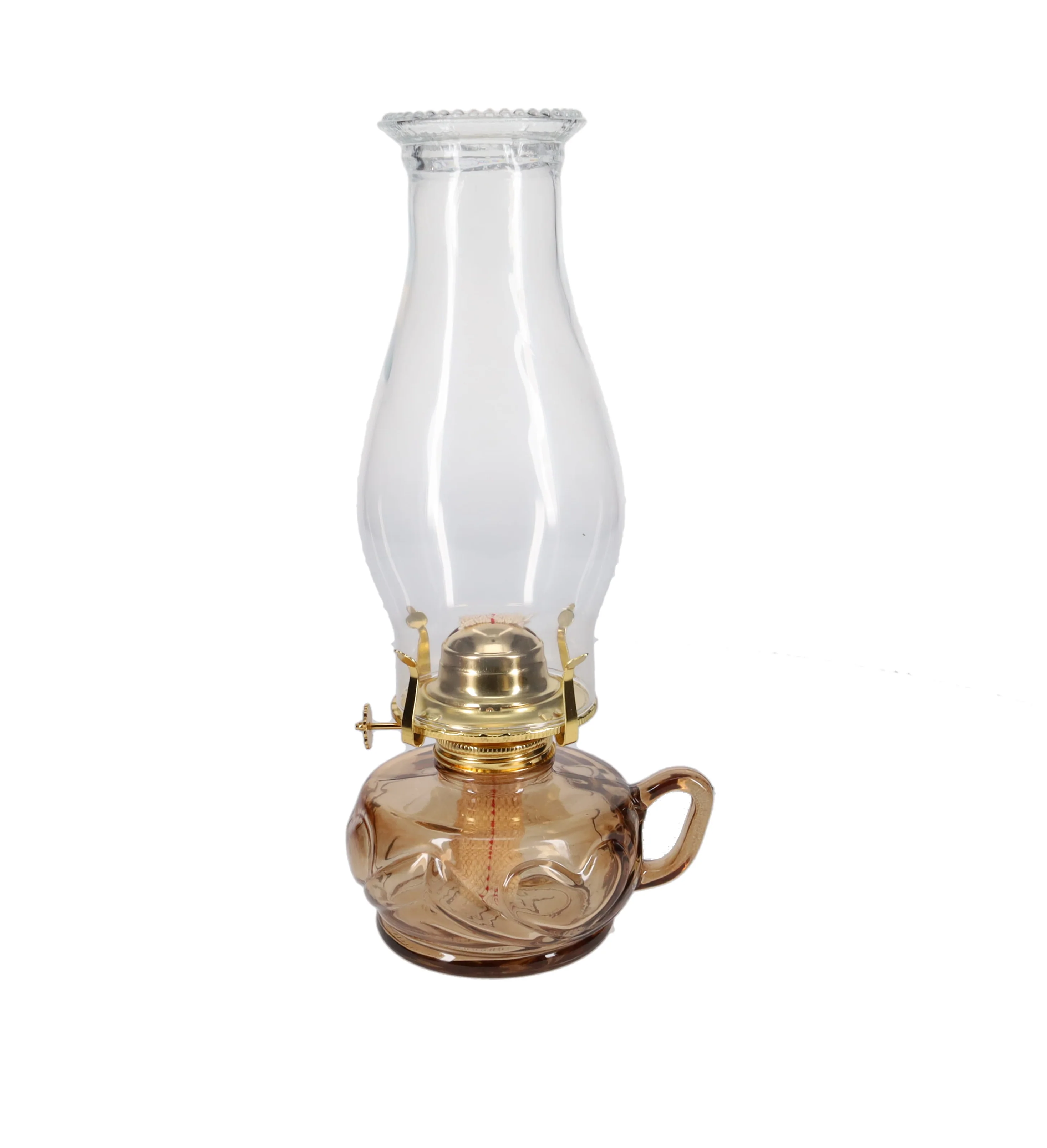 Amber United Hearts Finger Lamp with Brass Plated Hardware (67470AB) - Image 5