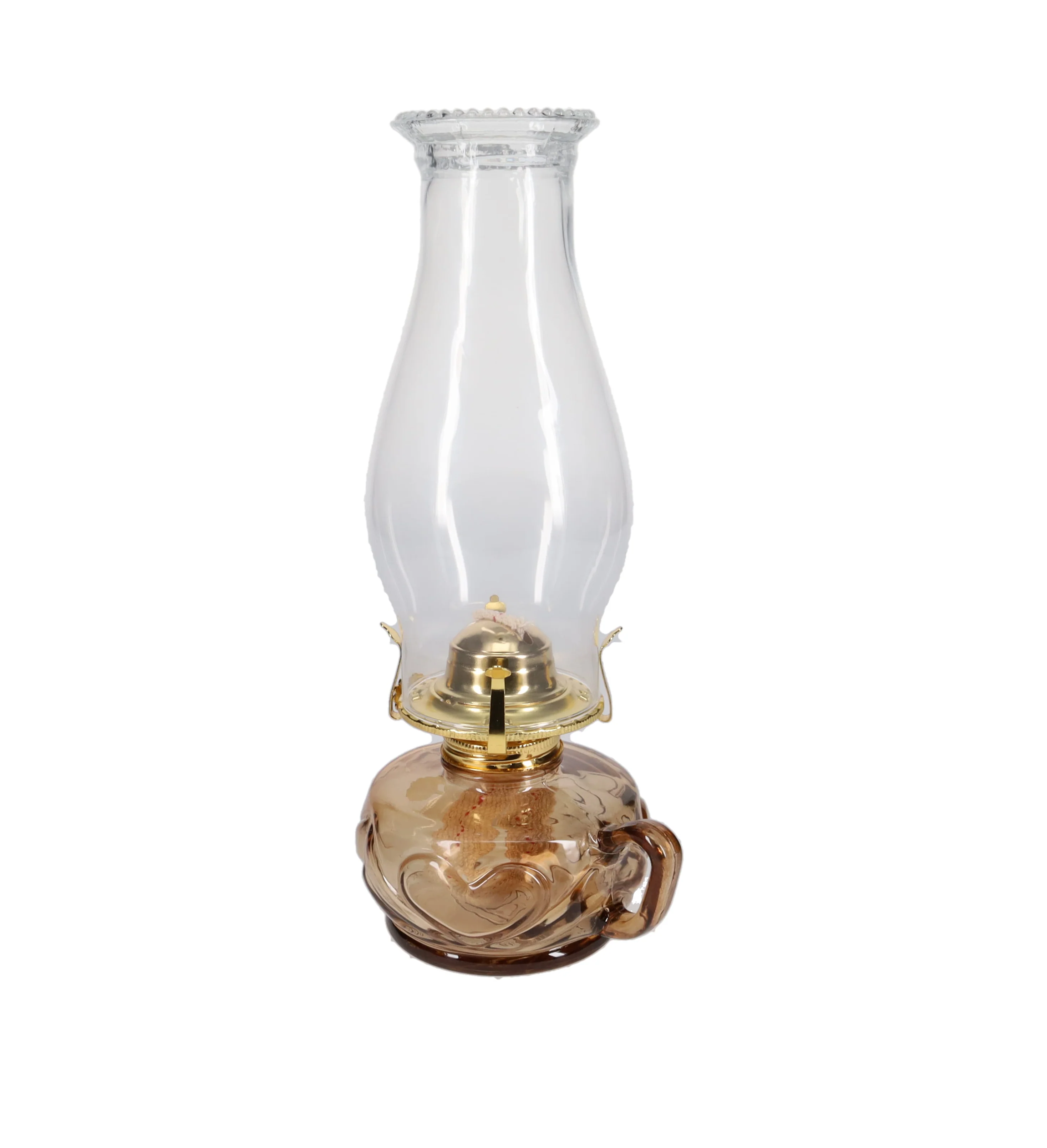 Amber United Hearts Finger Lamp with Brass Plated Hardware (67470AB) - Image 6