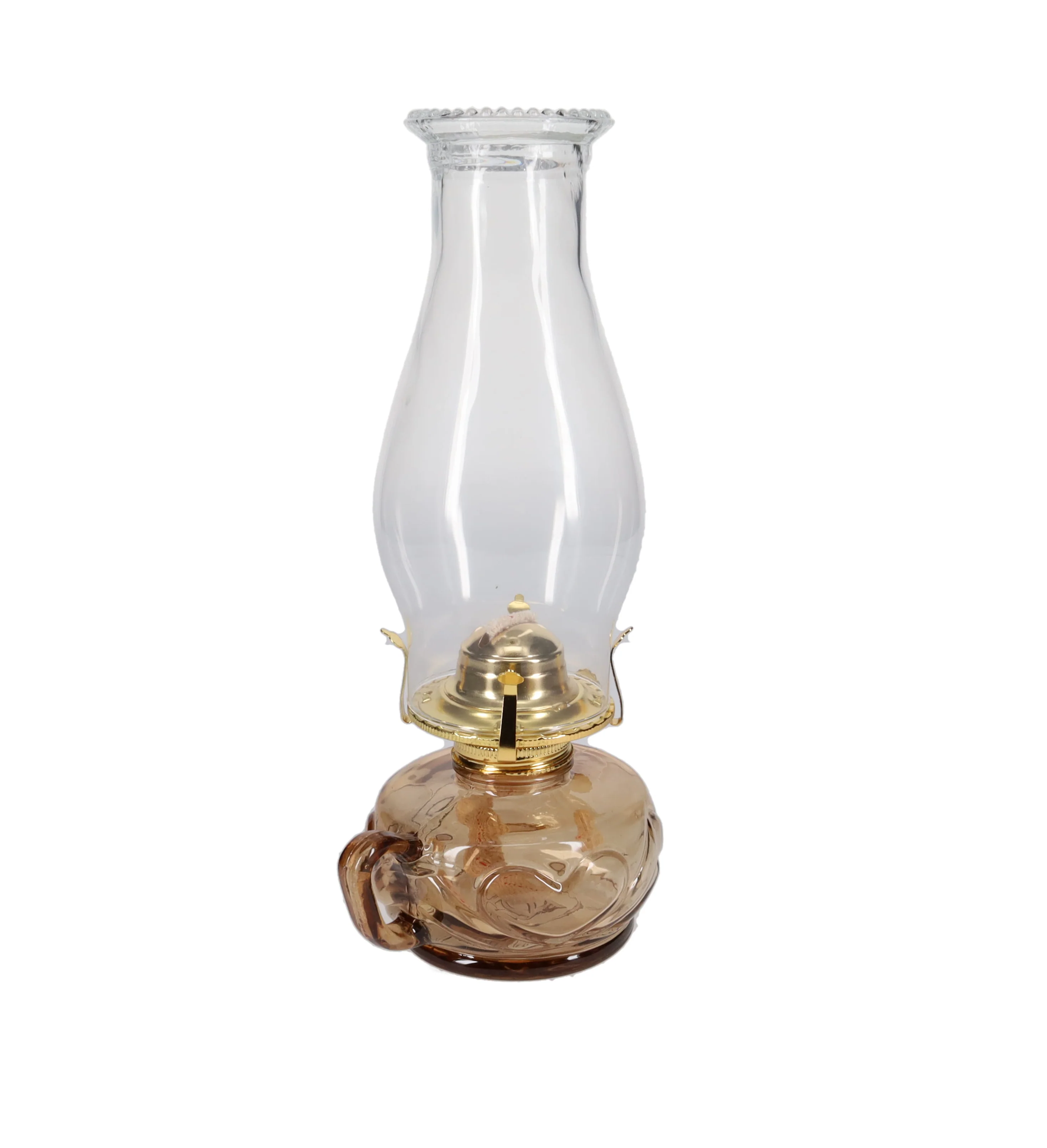 Amber United Hearts Finger Lamp with Brass Plated Hardware (67470AB) - Image 8