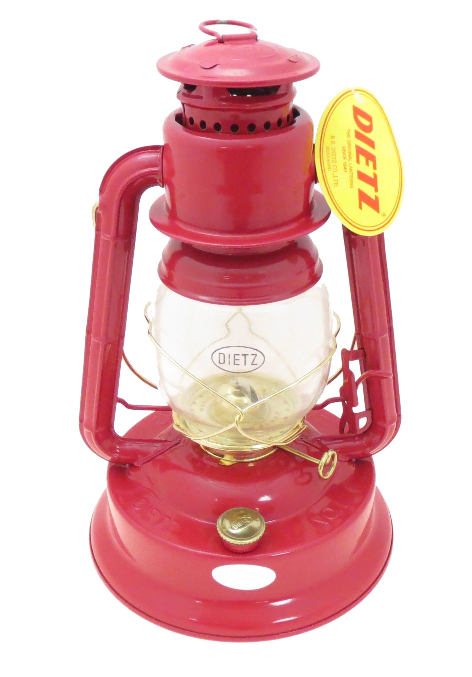 Red and Gold Dietz Brand #1 "Little Wizard" Oil Lantern (69860)
