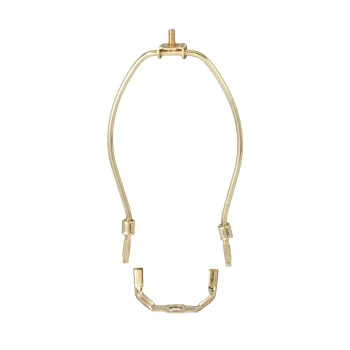Regular Weight, Brass Plated Lamp Harps (12754)
