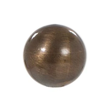 3/4" Diam Round Ball Solid Brass Lamp Finial Antique Brass Finish 1/4-27F Tap (20839A)