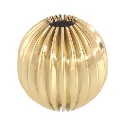 Round Reeded Brass Break (11682U)