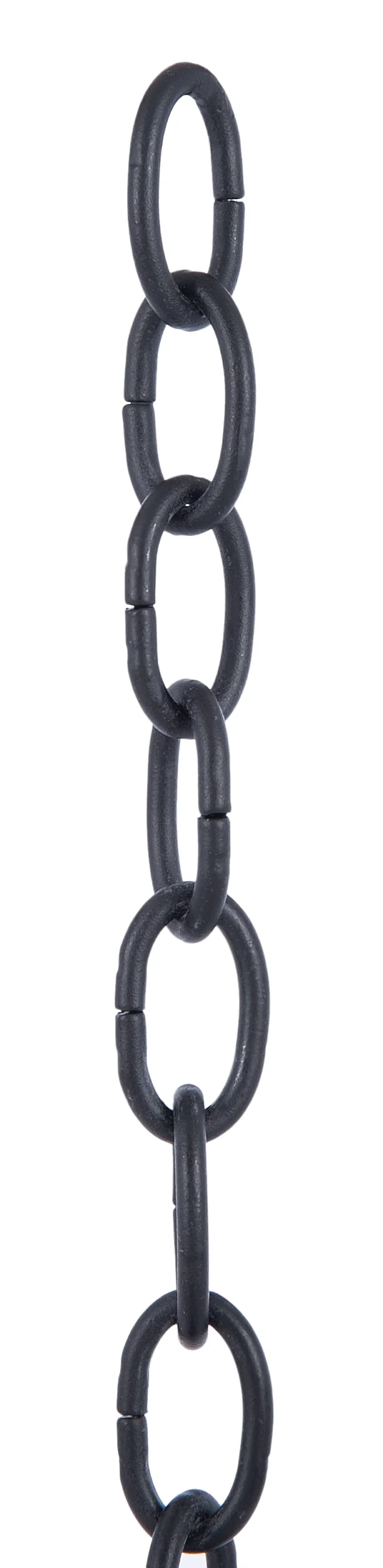 Satin Black 5 Gauge Oval Steel Chain (12990BK)