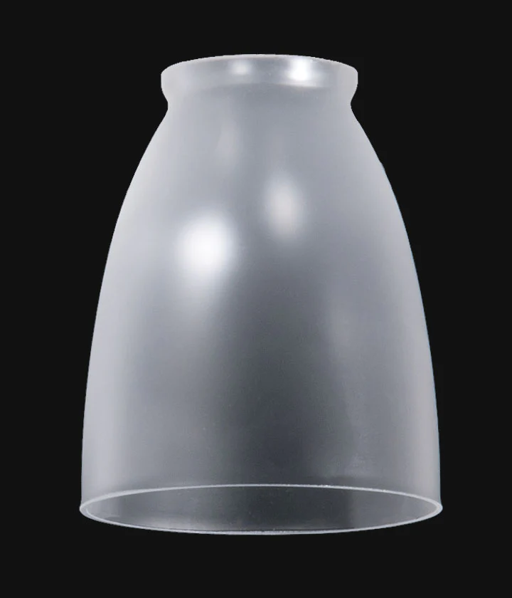 2 1/4" Fitter, Satin Crystal Fixture Shade, 4-7/8 inch tall (08477F) - Image 2