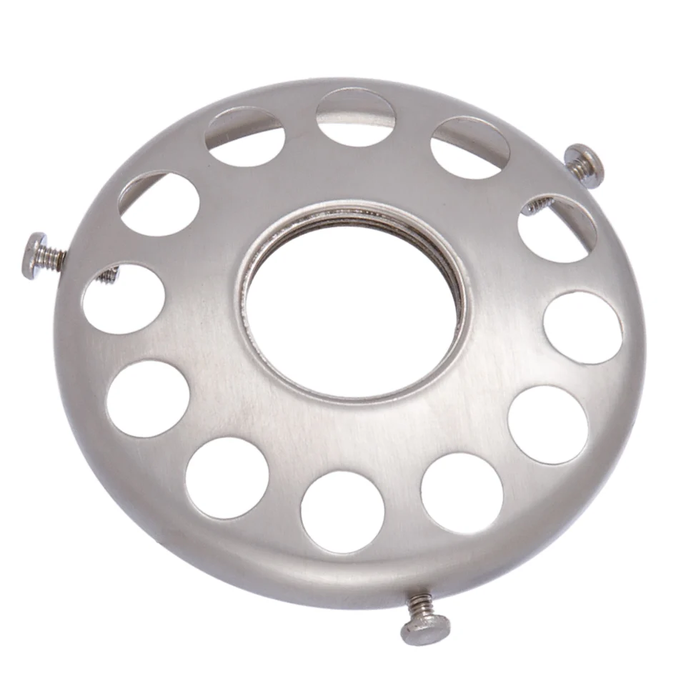 Satin Nickel 3 1/4 Inch UNO Shade Holder (10727SN)