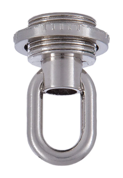 Satin Nickel Die Cast Screw Collar Loop 1/4 F Tap (20854SN)