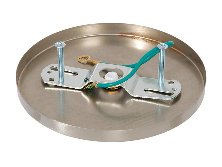 Satin Nickel Finish Modern Shallow Canopy Kit (11783SN) - Image 3