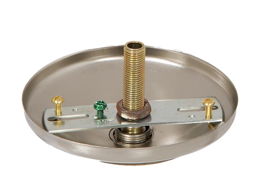 Satin Nickel Finish, Modern Ceiling Canopy & Canopy Kit (11787SN) - Image 5